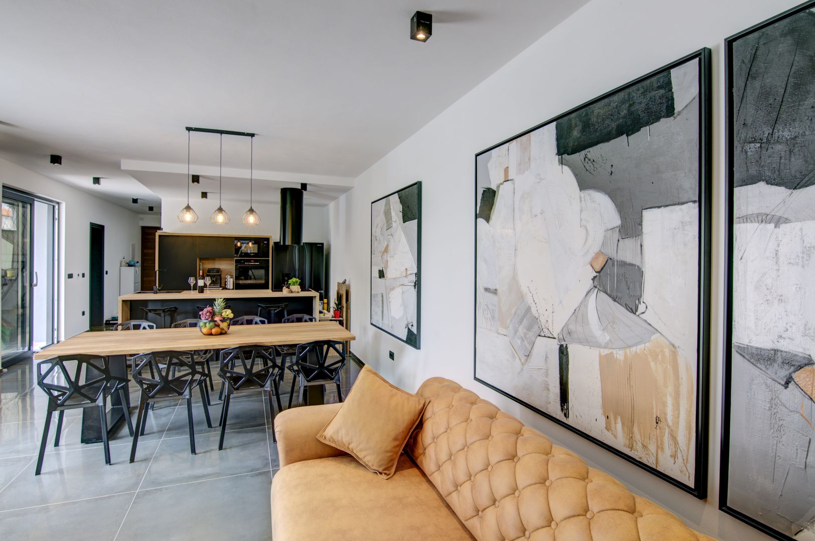 Living & kitchen — Villa Lina