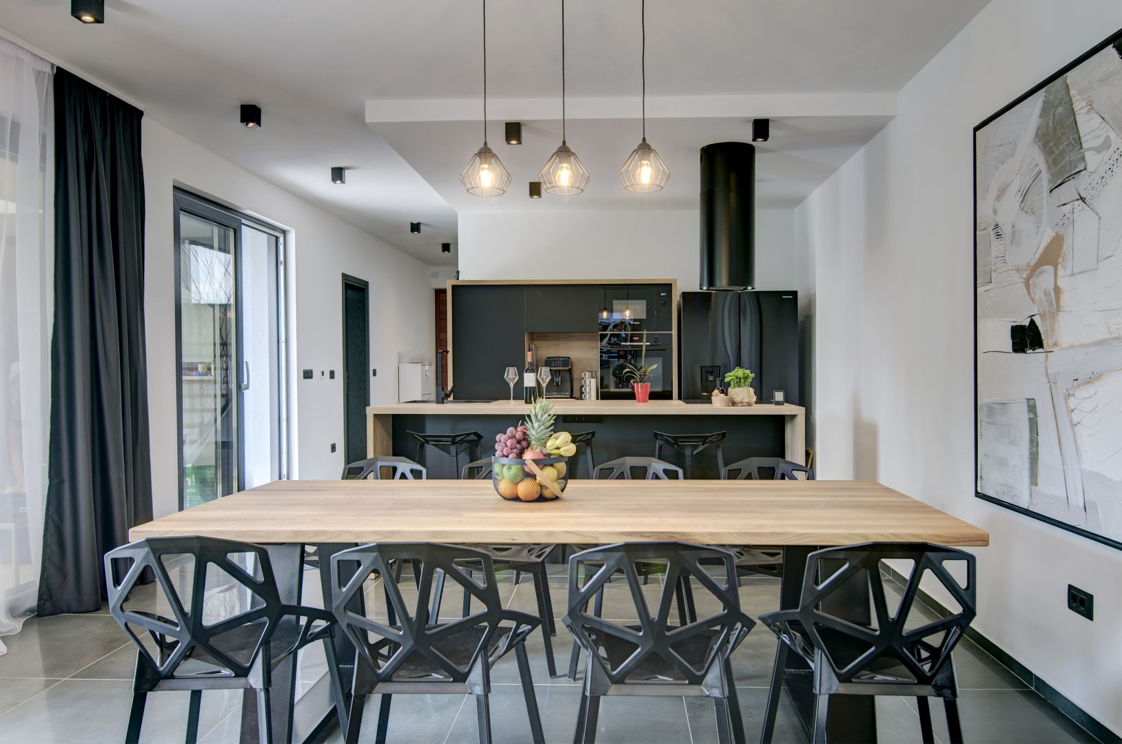Living & kitchen — Villa Lina